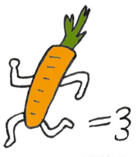 ラインスタンプにんじん